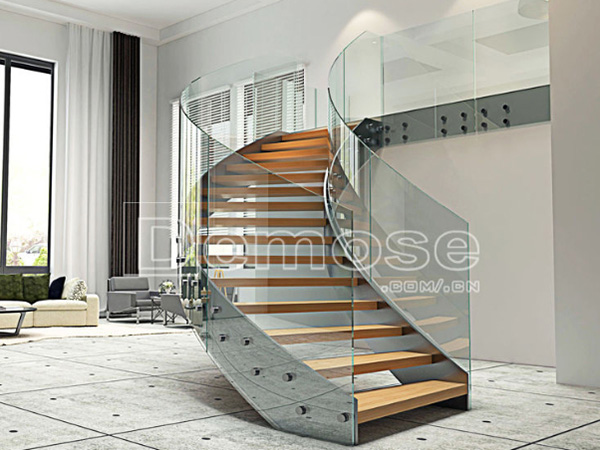 弧形樓梯設計：優雅與功能的完美結合